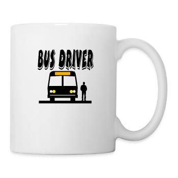 Bus - Tasse - Weiß - Rechts