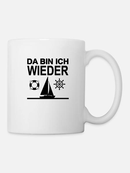 Segeln - Tasse - Weiß