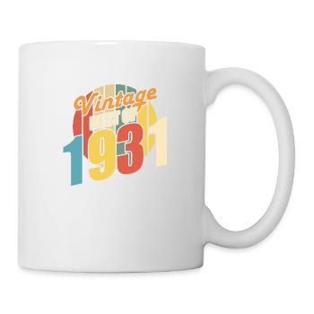 Vintage 1931 Best of 1931 - Annif 93 Years - Mug - white - Right