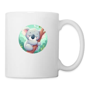 Koala heureux Koala Ours Koala - Mug blanc - blanc - Droite