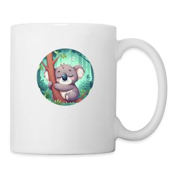 Koala heureux Koala Ours Koala - Mug blanc - blanc - Droite