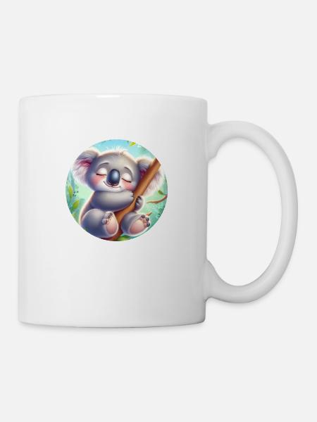 happy koala bear koala - Mug - white