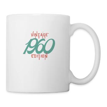 Vintage-Ausgabe aus den 1960er Jahren - Tasse - Weiß - Rechts