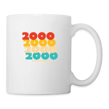 2000: Limitierte Auflage - 24-jähriges Jubiläum - Tasse - Weiß - Rechts