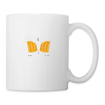 BIERAKTIVIST - HEBEN STATT KLEBEN - Tasse - Weiß - Rechts