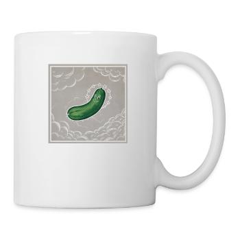 Un autre concombre - Mug blanc - blanc - Droite