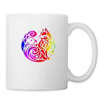 chat chat chats animal de compagnie mignonne animal mignon - Mug blanc - blanc - Droite