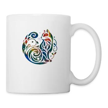 chat chat chats animal de compagnie mignonne animal mignon - Mug blanc - blanc - Droite