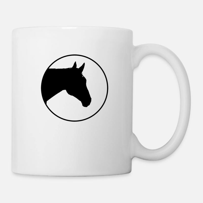 Horse Logo - Mug - white