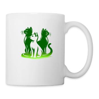 Chat, Chat, Chats, Animaux De Compagnie, Animal De Compagnie, Mignon, Animal, Animal De Compagnie - Mug blanc - blanc - Droite