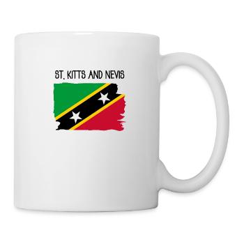 Saint Kitts and Nevis - Caribbean - West Indies - Mug - white - Right