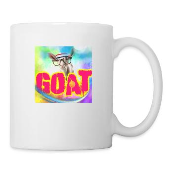 "GOAT" kids collection by ALLEYHOP - Mug - white - Right