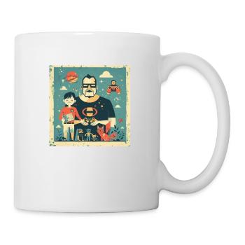Photo with Dad - Mug - white - Right