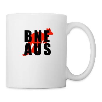 Brisbane Australia Airport call sign - Mug - white - Right