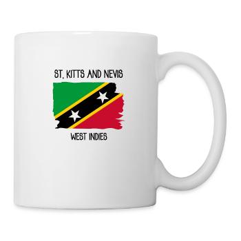 Saint Kitts and Nevis - Caribbean - West Indies - Mug - white - Right