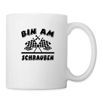 Auto - Tasse - Weiß - Rechts