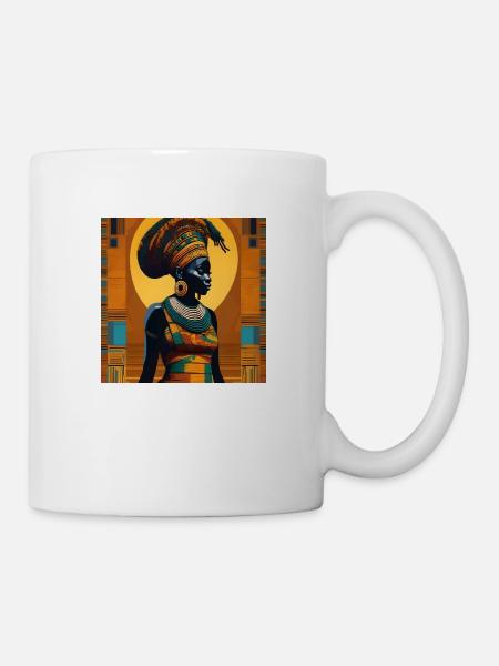 AFRIKA MAMA - Mug blanc - blanc