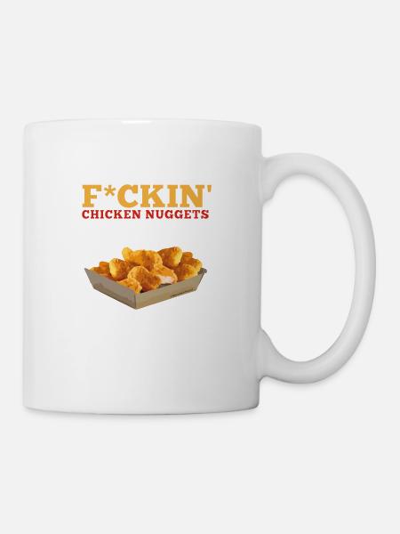F*CKIN CHICKEN NUGGETS-CENSORED-NEG'S URBAN SPORTS - Mug - white