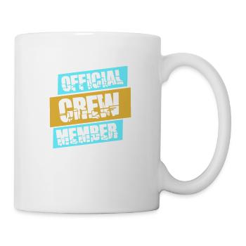Crew Official Member Team Friends Official Logo - Mug - white - Right