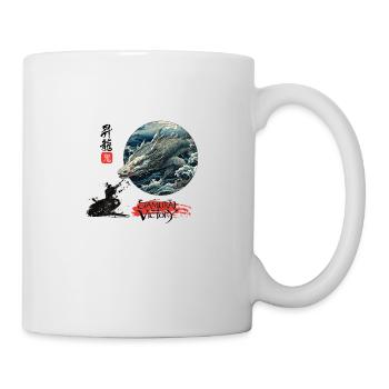 Samurai's Victory: Töte das Seeungeheuer - Tasse - Weiß - Rechts