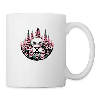 Ninja Cat - Mug - white - Right