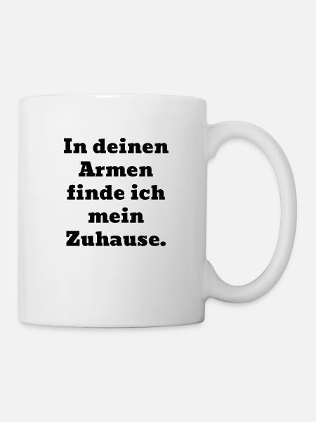 In your arms - Mug - white