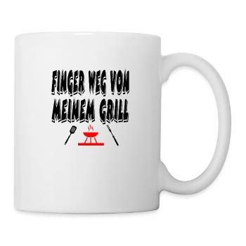 Grillen - Tasse - Weiß - Rechts