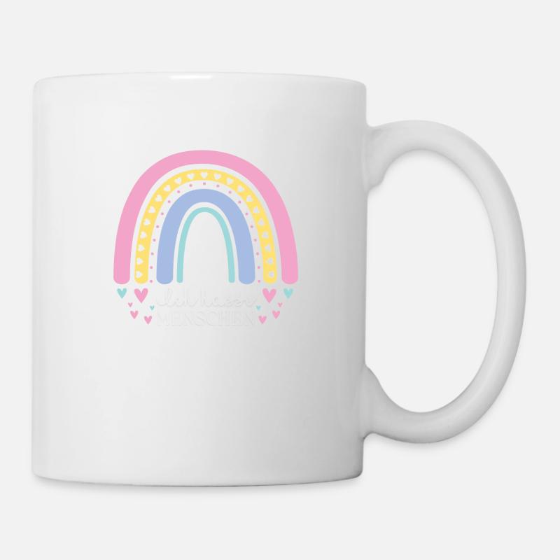 Ich hasse Menschen - Tasse - Weiß
