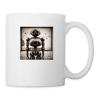 Vintage Robot - Mug - white - Right