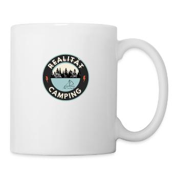 Realität Camping - Tasse - Weiß - Rechts