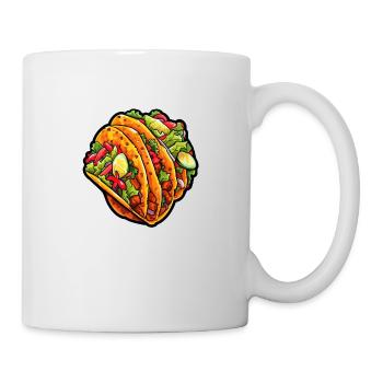 Tacoburger - Mug blanc - blanc - Droite