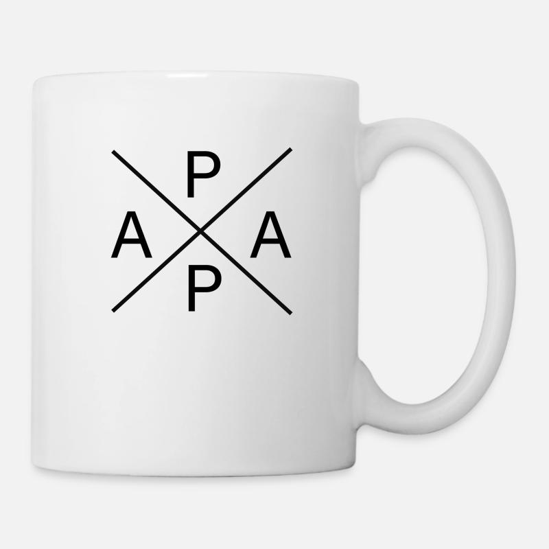 Papa geworden - Tasse - Weiß