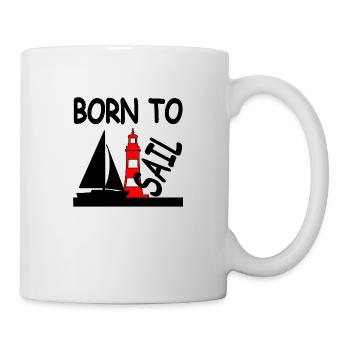 Voile - Mug blanc - blanc - Droite
