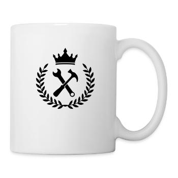 Armoiries artisanales - Mug blanc - blanc - Droite