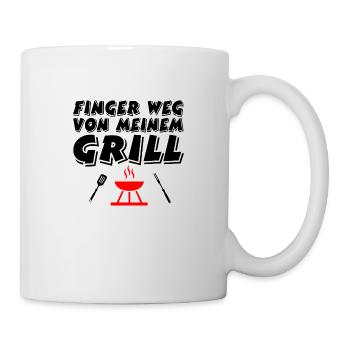 Grillen - Tasse - Weiß - Rechts