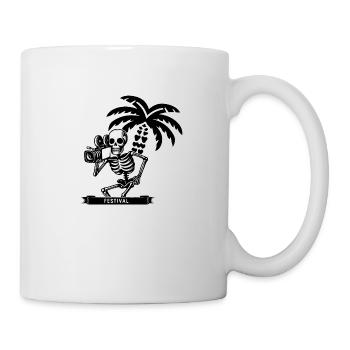 A cinema cameraman - Mug - white - Right