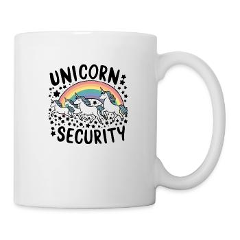 Unicorn Security Unicorn Motto Unicorn Security - Mug blanc - blanc - Droite