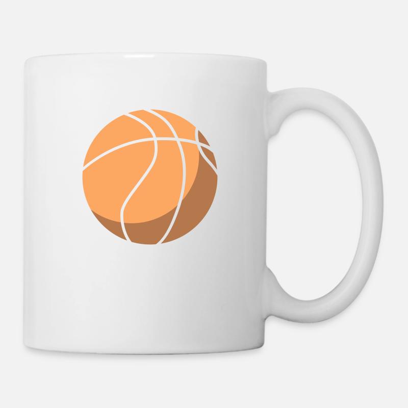 Basket-ball - Mug blanc - blanc