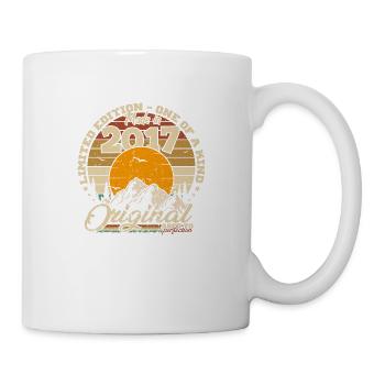 Made in 2017 Birthday Gift 2017 Retro 2017 - Mug - white - Right