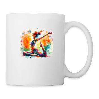 Yoga Exercise - Mug - white - Right