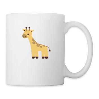 Giraffe - Tasse - Weiß - Rechts