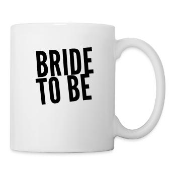 bride to be - BRAUT - Mug - white - Right