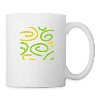 Spiral Three - Mug blanc - blanc - Droite