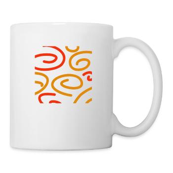 Spirale - Tasse - Weiß - Rechts