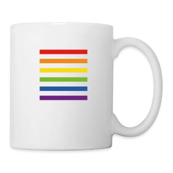 Pride Flag Stripes - Mug - white - Right