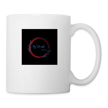rainbow butterfly créa - Mug blanc - blanc - Droite