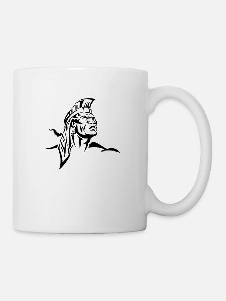 indianer - Tasse - Weiß