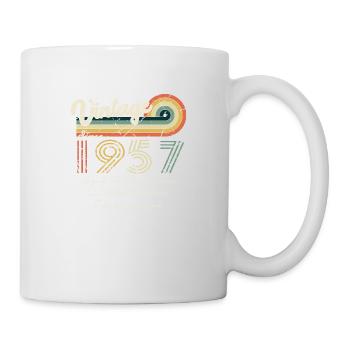 1957 Vintage Klassiker 1957 - Tasse - Weiß - Rechts