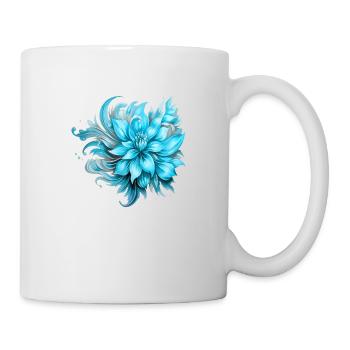 Flowers Hippie soul Groovy Summer time peace love - Mug - white - Right