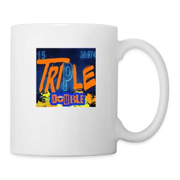 "TRIPLE DOUBLE" chemistry design - Mug - white - Right
